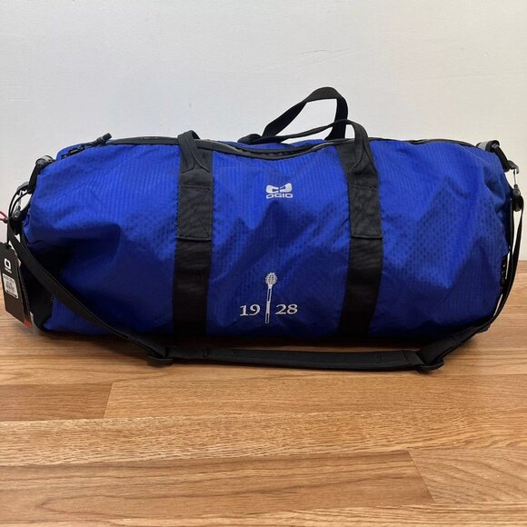 OGIO Fuse 35 L Duffel Bag Cobalt Blue Lightweight with Company Logo NEW